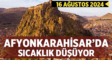 Afyonkarahisar'da Sıcaklık Düşüyor: Hava Durumu Raporu Yayınlandı