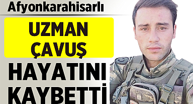 Afyonkarahisar'da Uzman Çavuş Uğur Bayrak Hayatını Kaybetti