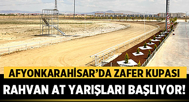 Afyonkarahisar’da Zafer Kupası Rahvan At Yarışları Başlıyor!