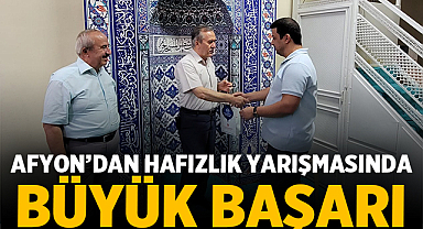 Afyonkarahisar’dan Hafızlık Yarışmasında Büyük Başarı