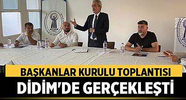 Afyonkarahisar ESOB 2024 Başkanlar Kurulu Toplantısı Didim'de Gerçekleşti