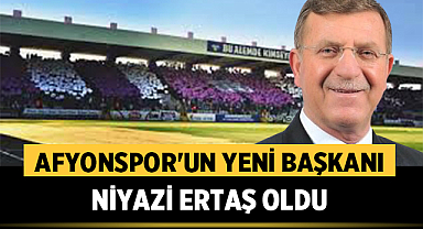 Afyonspor'un Yeni Başkanı Niyazi Ertaş Oldu: Kulüpte Yeni Dönem Başlıyor