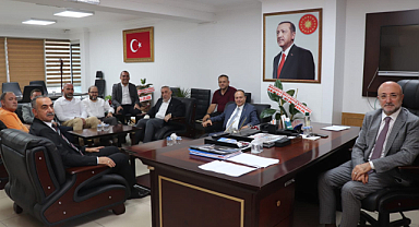 ATSO'dan AK Parti İl Başkanı Şahin'e Ziyaret