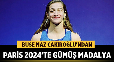 Buse Naz Çakıroğlu'ndan Paris 2024'te Gümüş Madalya