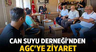 Can Suyu Derneği'nden AGC'ye Ziyaret