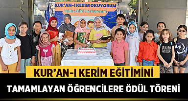 Emirdağ’da Kur’an-ı Kerim Eğitimini Tamamlayan Öğrencilere Ödül Töreni