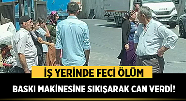 Esenyurt'ta Ambalaj Fabrikasında Feci Kaza: 1Ölü,1 Yaralı