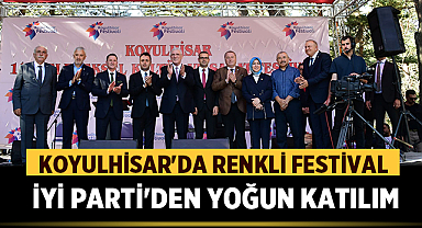 Koyulhisar'da Renkli Festival: İYİ Parti'den Yoğun Katılım