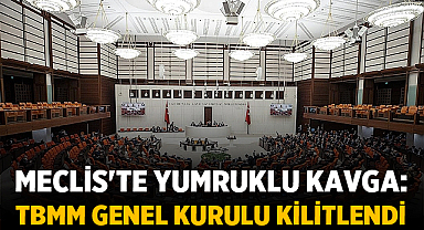 Meclis'te Yumruklu Kavga: TBMM Genel Kurulu Kilitlendi