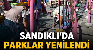 Sandıklı'da Parklar Yenilendi: Konfor ve Güvenlik Artıyor