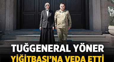 Tuğgeneral Numan Yöner, Afyonkarahisar Valisi Yiğitbaşı’na Veda Etti