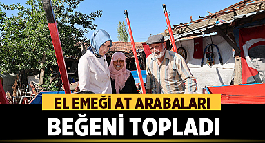 Vali Yiğitbaşı'ndan Rüştü Usta'ya Ziyaret: El Emeği At Arabaları Beğeni Topladı