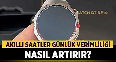 Akıllı Saatler Günlük Verimliliği Nasıl Artırır?