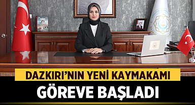 Afyonkarahisar Dazkırı’nın Yeni Kaymakamı Göreve Başladı