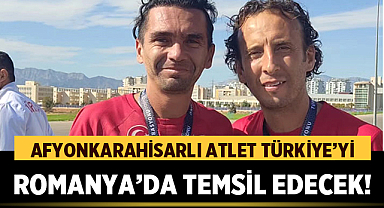 Afyonkarahisarlı Atlet Türkiye’yi Romanya’da Temsil Edecek!
