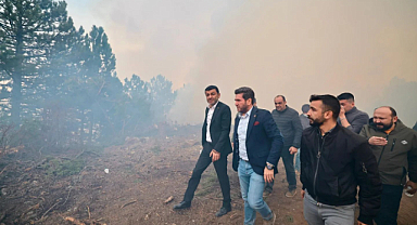 Denizli’de Yangın Alarmı: Belediye Başkanları Sahada
