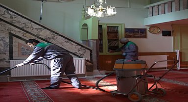 Afyonkarahisar'da Camiler ve Türbeler Kışa Hazır