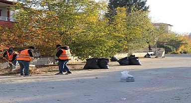 Dinar'da Cumhuriyet Mahallesi'nde Temizlik Hareketi Başladı