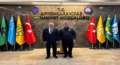 İl Genel Meclis Başkanı ve Ticaret Borsası Meclis Başkanı'ndan Emniyet Müdürlüğüne Ziyaret