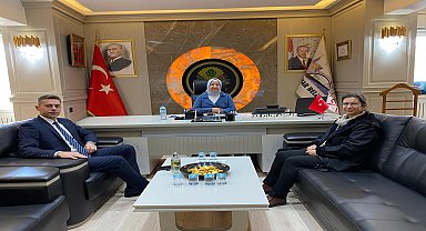 İller Bankası Yetkililerinden İscehisar Belediye Başkanına Ziyaret