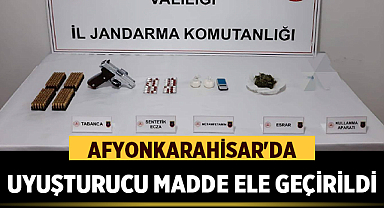 Afyonkarahisar’da Uyuşturucu Baskını: Yüklü Miktarda Madde Ele Geçirildi