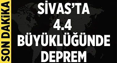 Sivas’ta 4.4 Büyüklüğünde Deprem: Ulaş İlçesi Sarsıldı
