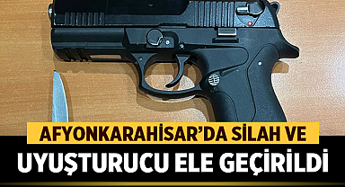 Afyonkarahisar'da Güvenlik Operasyonu: 20 Şahıs Yakalandı, Silah ve Uyuşturucu Ele Geçirildi