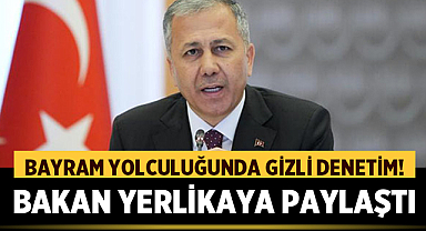 Bayram Yolculuğunda Gizli Denetim!