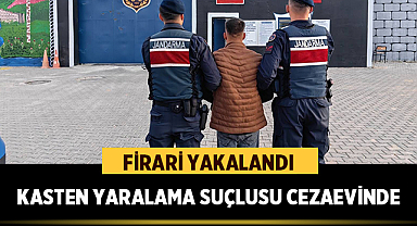 Firari Yakalandı: Kasten Yaralama Suçlusu Cezaevinde