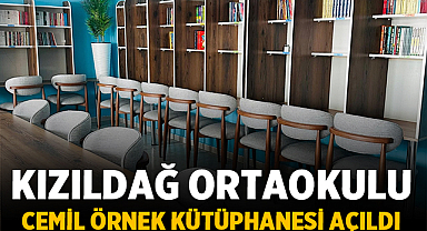 Köy Okulunda Kitap Sevinci: Cemil Örnek Kütüphanesi Açıldı!