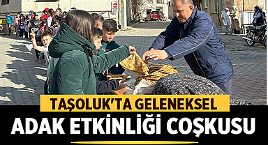 Taşoluk'ta Geleneksel Adak Etkinliği Coşkusu