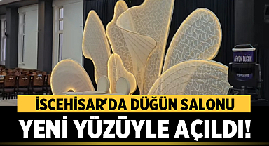 İscehisar Belediyesi Düğün Salonu Yenilendi