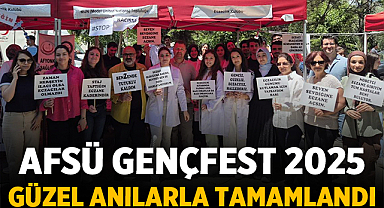 AFSÜ GençFest 2025 etkinliklerle kampüsü şenlendirdi!