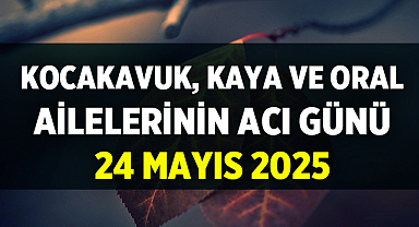 Afyon Cenaze İlanları: Kocakavuk, Kaya ve Oral Ailelerinin Acı Günü