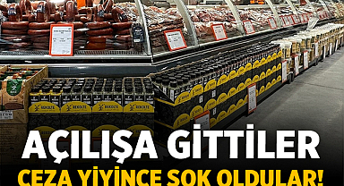 Afyon'da market açılışına giden bazı vatandaşlar çıkışta şok yaşadı!