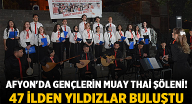 Afyon'da Gençlerin Muay Thai Şöleni! 47 İlden Yıldızlar Buluştu