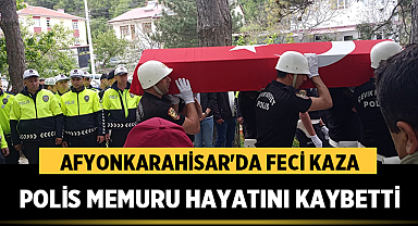 Afyonkarahisar'da Feci Kaza: Polis Memuru Trafik Kazasında Hayatını Kaybetti