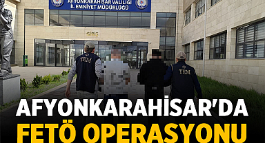 Afyonkarahisar'da FETÖ Operasyonu: 2 Şüpheli Yakalandı