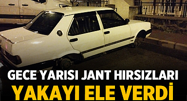 Afyonkarahisar'da Jant Hırsızlığı Girişimi Suçüstüyle Engellendi
