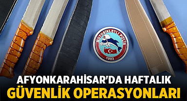 Afyonkarahisar'da Silah ve Uyuşturucu Ele Geçirildi
