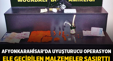 Afyonkarahisar Emniyet Müdürlüğü, sokak satıcılarına darbe vurdu