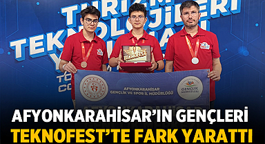 Afyonkarahisar'ın Gençleri TEKNOFEST'te Fark Yarattı