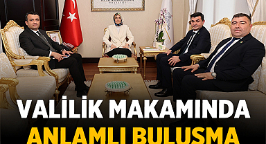Afyonkarahisar Valisi Yiğitbaşı, Şehit Aileleri ve Gaziler Derneği'ni Ağırladı