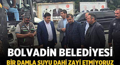 Bolvadin Belediyesi: Bir Damla Suyu Dahi Zayi Etmiyoruz