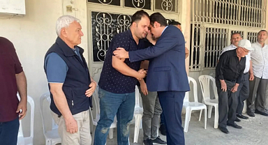 Bozyazı Kaymakamı Acılı Aileyi Yalnız Bırakmadı