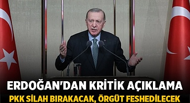 Erdoğan'dan Kritik Açıklama: