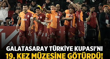 Galatasaray, Türkiye Kupası'nı 19. Kez Müzesine Götürdü! İşte Maçın Detayları