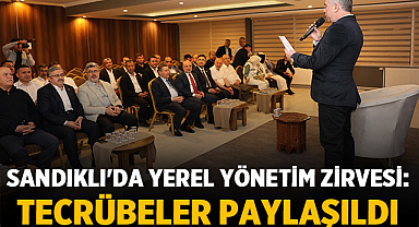 Sandıklı'da Belediye Başkanları Bir Araya Geldi