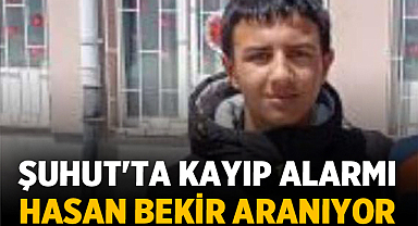 Şuhut'ta Kayıp Alarmı: Hasan Bekir Aranıyor