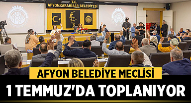 Afyon Belediye Meclisi 1 Temmuz'da Toplanıyor: Gündemde Önemli Kararlar Var